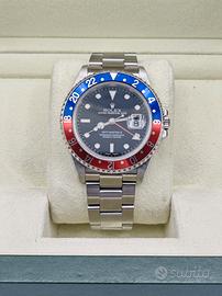 Rolex GMT 16710 Pepsi 2006 Full Set 