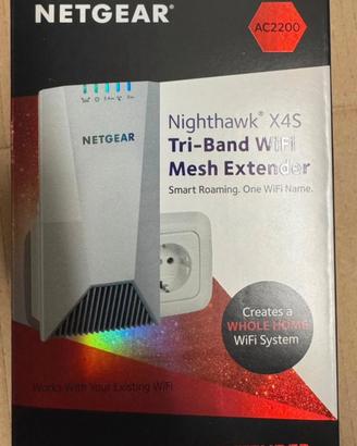 Netgear Nighthawk X4S Tri-Band WiFi Mesh Extender