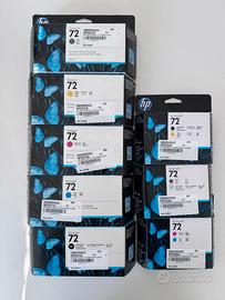 Kit Cartucce HP DesignJet 72 Originali Sigillate