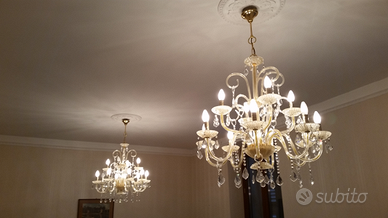 Lampadari in vetro Murano