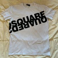 Maglia Dsquared2 mirror bianca