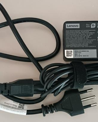 Caricabatterie Originale Lenovo 65W USB-C