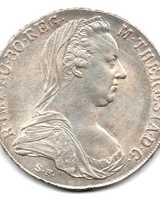 Tallero di Convenzione  1780 argento WEU