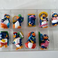 Sorpresine Kinder Pingui Beach - 1994 - 9 pezzi.