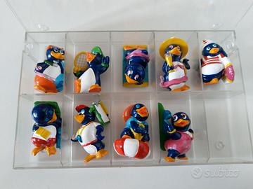 Sorpresine Kinder Pingui Beach - 1994 - 9 pezzi.