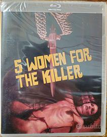 5 DONNE PER L'ASSASSINO - BLU RAY NUOVO