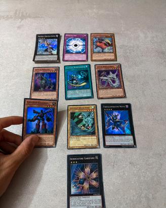 10 carte di yu-gi-oh RARE