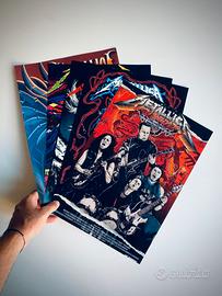 POSTER METALLICA | Qualità Fotografica Premium A3