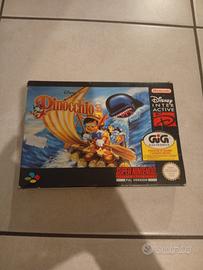 Disney Pinocchio Super Nintendo SNES originale 