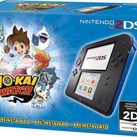 Nintendo 2DS, Nero/Blu+Yo-Kai Watch Preinstallato