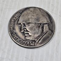 moneta commemorativa Mussolini