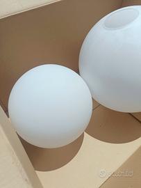 3 Sfere in vetro ( illuminazione)