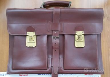 cartella diplomatica borsa cuoio valigia 24 ore