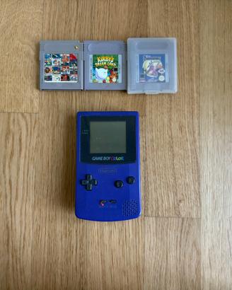 Gameboy Color + 3 giochi