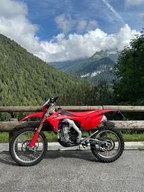 HONDA CRF R 450 del 2016 TARGATA