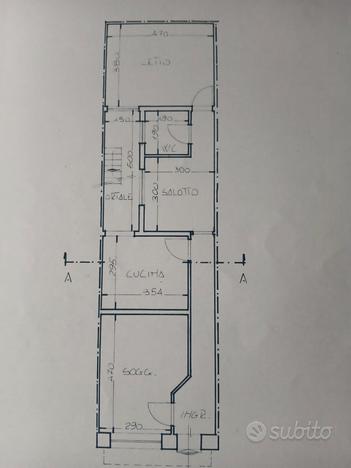 Abitazione abitabile e indipendente piano terra