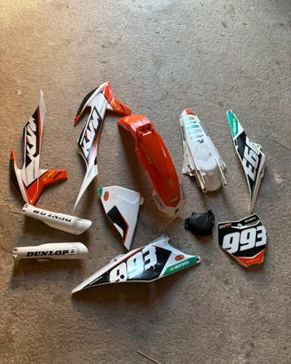 kit plastiche ktm 2019/2022