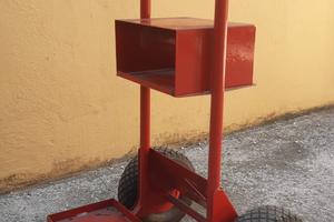 Carrello porta abbacchiatore Zanon