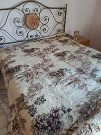 Coperta matrimoniale in lana merinos