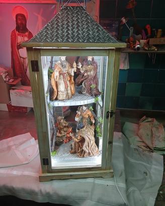 presepio  in lanterna 