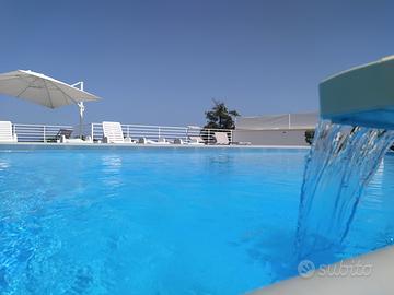 Balestrate villetta con piscina e vista mare