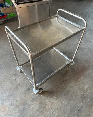Carrello in acciaio inox