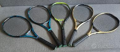 5 racchette Yonex Ezone 100, 300g, manico 3/8