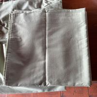 4  Lenzuola + sotto  + cuscino  letti singoli