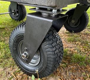 Ruote piroettante per carelli trattorino