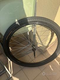Ruota -cerchio e gomma rockride mountain bike