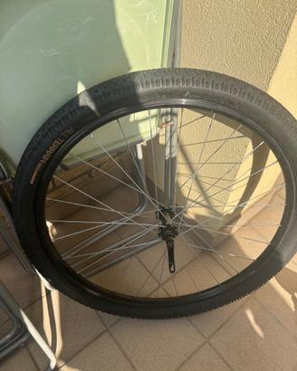 Ruota -cerchio e gomma rockride mountain bike