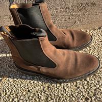 stivaletto scamosciato