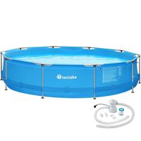 Piscina tectake 360 Ø x 76 cm + filtro