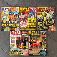 Metal Shock 1998 5 Riviste (6numeri).