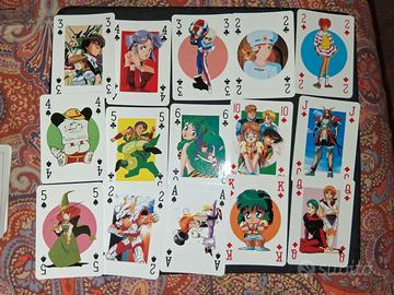 Mazzo 54 carte Poker Japan Magazine Anime Manga 90