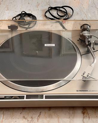 Pioneer PL-100 giradischi piatto strobo fg-servo