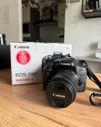 Canon EOS 750D+18-55mm