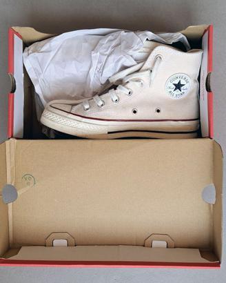 Scarpe Converse All Star bianco panna, 36
