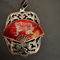 Amuleto tailandese in argento sterling 925