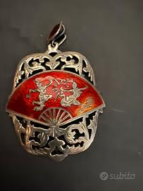 Amuleto tailandese in argento sterling 925