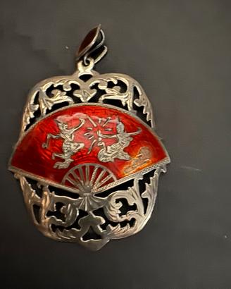 Amuleto tailandese in argento sterling 925