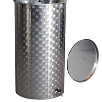 Contenitori acciaio per vino e olio