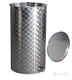 Contenitori acciaio per vino e olio