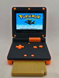 Game Boy Advance Sp IPS V5 Dragon Style 