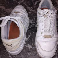 scarpe Puma sneaker bianche taglia indicata 48