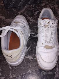 scarpe Puma sneaker bianche taglia indicata 48