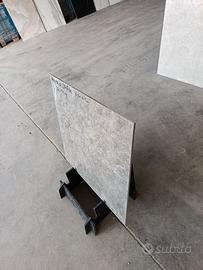 Gres porcellanato 61x61 effetto pietra 