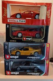 modellini 1/18 FERRARI  MERCEDES  auto d'epoca