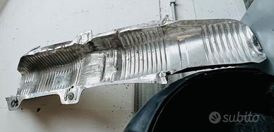 Punto Gt paratia parafiamma scarico alluminio