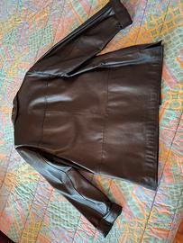 Elegante Giacca in Vera Pelle Nera - Boscaro Venez